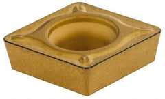 Sumitomo - CPMT322 ESU Grade AC820P Carbide Turning Insert - Al2O3 Finish, 80° Diamond, 3/8" Inscr Circle, 1/8" Thick, 1/32" Corner Radius - Benchmark Tooling