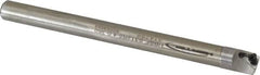 Hertel - 0.36" Min Bore Diam, 4" OAL, 5/16" Shank Diam, HBBF Indexable Boring Bar - 1-1/4" Max Bore Depth, TD.. Insert, Screw Holding Method - Benchmark Tooling