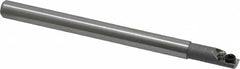 Hertel - 0.18" Min Bore Diam, 2-1/2" OAL, 3/16" Shank Diam, HBBC Indexable Boring Bar - 1/2" Max Bore Depth, CD.. Insert, Screw Holding Method - Benchmark Tooling