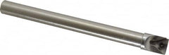 Hertel - 0.668" Min Bore Diam, 6" OAL, 1/2" Shank Diam, HBBS Indexable Boring Bar - 4-1/2" Max Bore Depth, TD.., TP.. Insert, Screw Holding Method - Benchmark Tooling