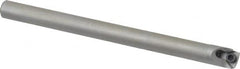 Hertel - 0.438" Min Bore Diam, 5" OAL, 3/8" Shank Diam, HBBQ Indexable Boring Bar - 1-1/2" Max Bore Depth, TPC.. Insert, Screw Holding Method - Benchmark Tooling