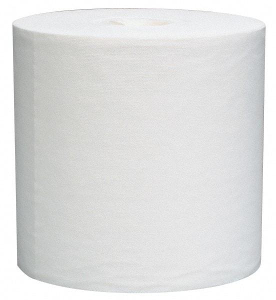 WypAll - L40 Dry General Purpose Wipes - Jumbo Roll, 13-3/8" x 12-1/2" Sheet Size, White - Benchmark Tooling