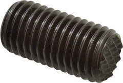 Fairlane - Serrated Tooth, 3/4-10, 5/16" Internal Hex, 1-1/2" Thread Length, Black Oxide Finish, Fully Threaded, Adjustable Positioning Gripper - Fine Tooth Grade - Benchmark Tooling