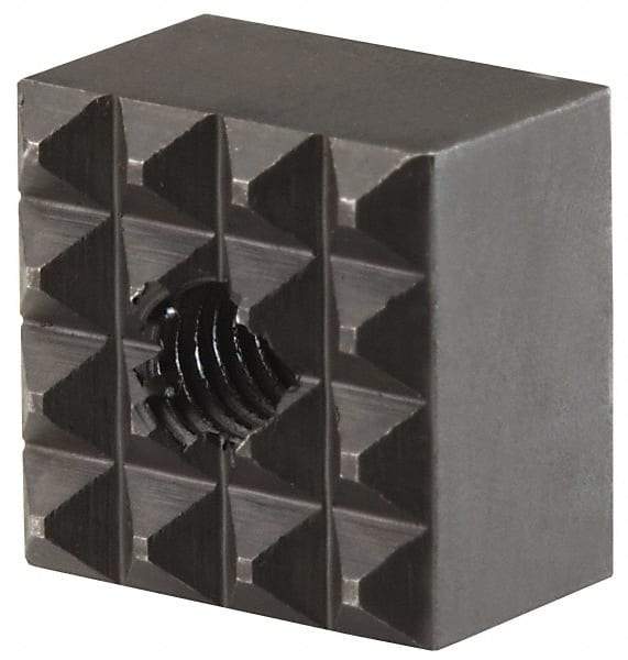 Jergens - Square Positioning Grippers Material: Carbide-Tipped Height (Inch): 3/8 - Benchmark Tooling