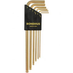 Bondhus - Hex Key Sets Tool Type: Hex Handle Type: L-Key Long Arm - Benchmark Tooling