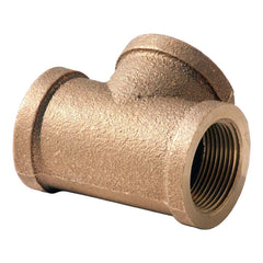 Merit Brass - Brass & Chrome Pipe Fittings Type: Tee Fitting Size: 1 - Benchmark Tooling