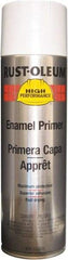 Rust-Oleum - 15 oz White Aerosol Primer - 14 Sq Ft Coverage, Interior/Exterior - Benchmark Tooling