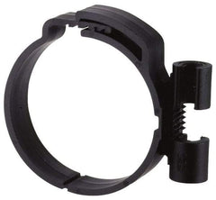 ZSI - 3/8" Rod, 1-1/8" Tube Diam, Cushion Clamp - Black, 150 Lb Capacity, Polyamide - Benchmark Tooling