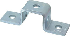 Cooper B-Line - Zinc Plated Carbon Steel Bracket Strut Fitting - 1/2" Bolt, 5 Holes, Used with Cooper B Line Channel & Strut (All Sizes Except B62 & B72) - Benchmark Tooling