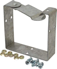 Cooper B-Line - 4 Inch Wide x 4 Inch High, Rectangular Raceway Connector Coupling - Gray, For Use with Lay In Wireways, Type 1 Screw Cover Wireway - Benchmark Tooling