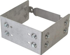 Cooper B-Line - 6 Inch Wide x 6 Inch High, Rectangular Raceway Connector Coupling - Gray, For Use with Lay In Wireways, Type 1 Screw Cover Wireway - Benchmark Tooling