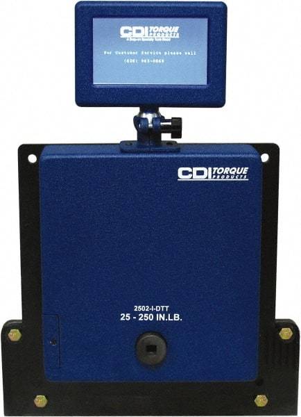 CDI - 720 to 7,200 In/Lb Electronic Torque Tester - 3/4" Drive, 21" OAL, ±0.5% Accuracy - Benchmark Tooling