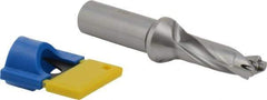 Iscar - 0.591" to 5/8" Diam, 3xD, 1.77" Max Depth, 3/4" Shank Diam, 4.68" OAL, Replaceable-Tip Drill - FCP, ICK, ICK-2M, ICM, ICP, iCP-2M Insert, 82629627 Toolholder, Series SumoCham - Benchmark Tooling