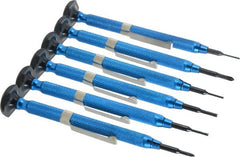 Moody Tools - 6 Piece Phillips, Screw Extractor, Slotted Screwdriver Set - Benchmark Tooling