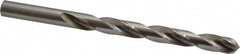 Cleveland - Letter R 135° High Speed Steel Jobber Drill - Bright Finish, Right Hand Cut, Spiral Flute, Straight Shank, 4-3/4" OAL, Split Point - Benchmark Tooling