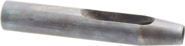 Made in USA - 7/16" Hollow Punch - 4" OAL, Steel - Benchmark Tooling