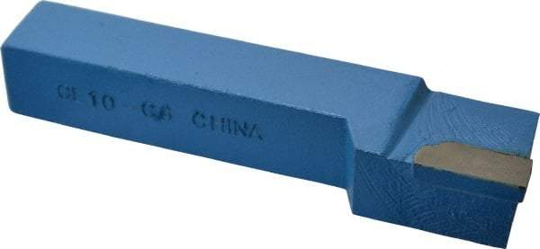 Interstate - 5/8 x 5/8" Shank, Offset Side Cutting Single Point Tool Bit - GL-10, Grade C6 - Exact Industrial Supply