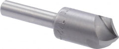 M.A. Ford - 1/2" Head Diam, 1/4" Shank Diam, 3 Flute 100° High Speed Steel Countersink - Benchmark Tooling