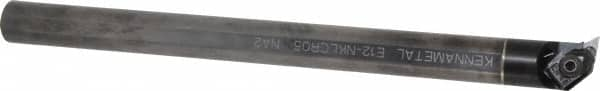 Kennametal - NP.., 5° Lead Angle E-NKLC Internal Right Hand Indexable Profiling Toolholder - 3/4" Shank Width, 10" Long, Carbide, Through Coolant - Benchmark Tooling