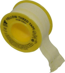 Federal Process - 1" Wide x 520" Long Gas Pipe Repair Tape - 3.8 mil Thick, -450 to 550°F, Yellow - Benchmark Tooling