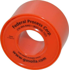 Federal Process - 1" Wide x 520" Long General Purpose Pipe Repair Tape - 3 mil Thick, -450 to 550°F, White - Benchmark Tooling