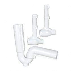 Federal Process - 1-1/2 Inch Pipe, Protect-a-trap Cover - White, PVC - Benchmark Tooling