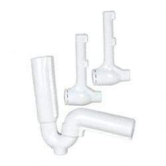 Federal Process - 1-1/2 Inch Pipe, Protect-a-trap Cover - White, PVC - Benchmark Tooling