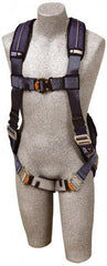 DBI/SALA - 420 Lb Capacity, Size M, Full Body Construction Safety Harness - Polyester Webbing, Quick Connect Leg Strap, Quick Connect Chest Strap - Benchmark Tooling