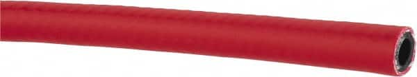 PRO-SOURCE - 1/4" ID x 15/32" OD CTL Multipurpose Air Hose - 300 Working psi, 23 to 150°F, Red - Benchmark Tooling