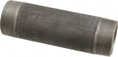 Made in USA - Schedule 80, 2" Diam x 7" Long Black Pipe Nipple - Threaded - Benchmark Tooling