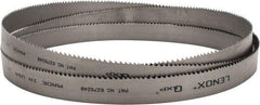 Lenox - 4 to 6 TPI, 11' 6" Long x 1-1/4" Wide x 0.042" Thick, Welded Band Saw Blade - Bi-Metal, Toothed Edge, Raker Tooth Set, Flexible Back, Contour Cutting - Benchmark Tooling