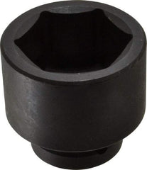 Proto - 1" Drive 63mm Impact Socket - 6 Points, 3-3/8" OAL - Benchmark Tooling