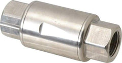 Legris - 3/8" Stainless Steel Check Valve - Unidirectional, FNPT x FNPT, 580 WOG - Benchmark Tooling