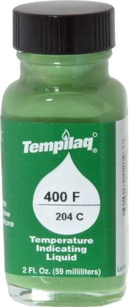 Tempil - 400°F Temp Indicating Liquid - 2 Ounce Container, 204°C - Benchmark Tooling