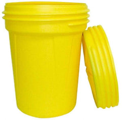 Eagle - 30 Gallon Closure Capacity, Screw On Closure, Yellow Lab Pack - 5 Gallon Container, Polyethylene, 396 Lb. Capacity, UN 1H2/X120/S; UN 1H2/Y180/S Listing - Benchmark Tooling