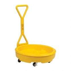 Eagle - Mobile Spill Containment Type: Wheeled Drum Tray w/Handle Number of Drums: 1 - Benchmark Tooling