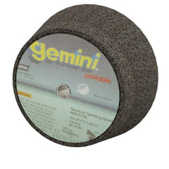 Norton - 6" Diam, 2" Overall Thickness, 16 Grit, Type 11 Tool & Cutter Grinding Wheel - Very Coarse Grade, Zirconia Alumina, P Hardness, 6,000 RPM - Benchmark Tooling