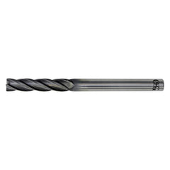 Corner Radius End Mill: 3/8″ Dia, 1-7/8″ LOC, 0.06″ Radius, 4 Flutes, Solid Carbide 6″ OAL, Helix, DG Diamond Coated, Corner Radius End, Centercutting, Series 7470