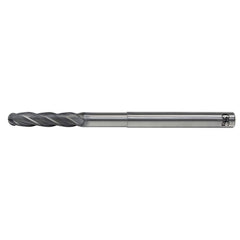 Ball End Mill: 0.0469″ Dia, 4 Flute, Solid Carbide 2-1/2″ OAL, DG Diamond Coated, Series 7431