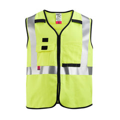 High Visibility Vests; Size: Small/Medium; Color: Yellow; Closure Type: Zipper; ANSI Class: 2