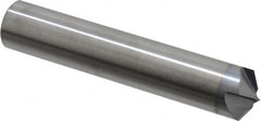 Accupro - 3/4" Diam 4 Flute Single End Solid Carbide Chamfer Mill - Benchmark Tooling