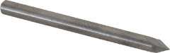 Accupro - 1/8" Diam 2 Flute Single End Solid Carbide Chamfer Mill - Benchmark Tooling