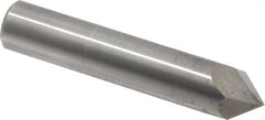 Accupro - 3/4" Diam 2 Flute Single End Solid Carbide Chamfer Mill - Benchmark Tooling