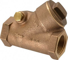 NIBCO - 3/4" Bronze Check Valve - Y-Pattern, FNPT x FNPT, 600 WOG - Benchmark Tooling
