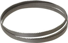 Lenox - 6 to 10 TPI, 5' 4-1/2" Long x 1/2" Wide x 0.025" Thick, Welded Band Saw Blade - Bi-Metal, Toothed Edge, Flexible Back, Contour Cutting - Benchmark Tooling