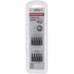 Wiha - 1/4" Drive IP8 Torx Plus Screwdriver Bit - 1" OAL, Insert Bit - Benchmark Tooling