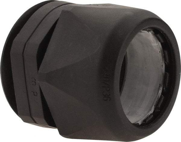 Murrplastik - 1-1/4" Trade, Nylon Compression Straight Liquidtight Conduit Connector - Noninsulated - Benchmark Tooling