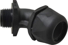 Murrplastik - 1/2" Trade, Nylon Compression Angled Liquidtight Conduit Connector - Noninsulated - Benchmark Tooling