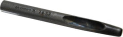 Made in USA - 7/32" Hollow Punch - 4" OAL, Steel - Benchmark Tooling