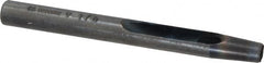 Made in USA - 1/4" Hollow Punch - 4" OAL, Steel - Benchmark Tooling